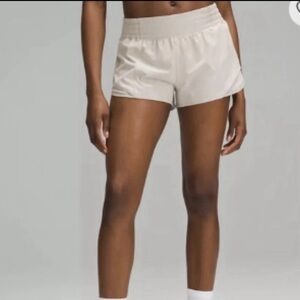Lululemon Athletica Women's Beige Athletic Shorts
